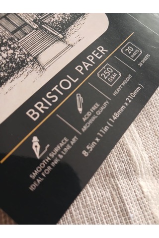 Dreamart Galery Bristol Çizim Defteri Illustration Paper 250 Gsm 20 Yaprak Profesyonel Eskiz Ve İllüstrasyon Defteri-a5
