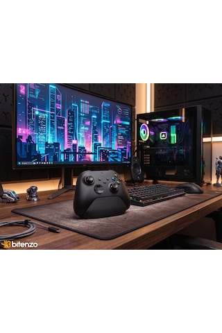 Xbox Uyumlu Tekli Oyun Kolu Standı, Minimalist Gamepad Tutucu - Siyah