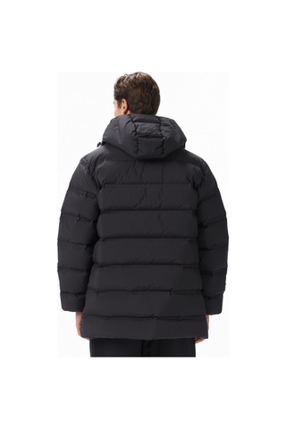 Calvin Klein Bonded Long Hooded Erkek Siyah Puffer Montlv04ld516g