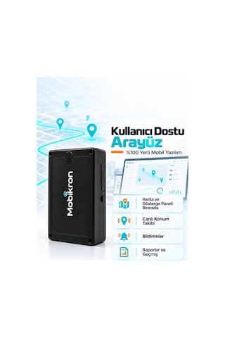 Mk-500-1 Motosiklet Gps Takip Cihazı 2026 - Mıknatıslı Kablosuz Akü Bitirmez 24 Ay Hat Dahil Şarjlı
