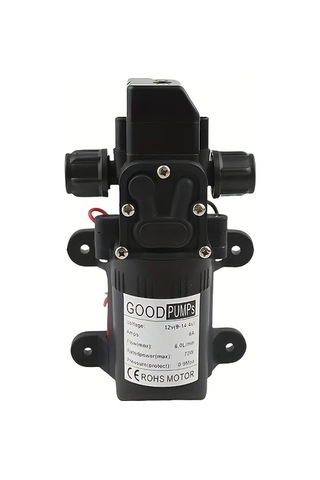 Motion003 1 Adet 12v 70w Dc Membran Pompası Taşınabilir 6.0l/dak Araba Yıkama Bahçe Sulama