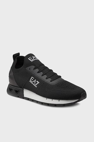Ea7 Unisex Ayakkabı X8x171 Xk373 N181 Siyah-beyaz Siyah-beyaz Beyaz - Siyah