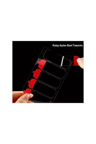 60 Parça Kolay Açılır Güçlü Çift Taraflı Bant 18mmx50mm 18cmx50cm