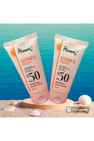 Homm Lıfe Güneş Kremi 50 Spf 50 Ml 2 Adet