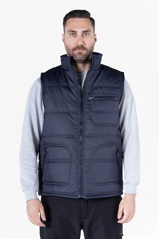 Polarlı Elyaf Takviyeli İş Yeleği Lacivert