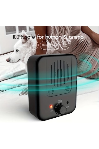 Willowhaven Siyah Usb Şarjlı Akıllı Havlama Önleyici Cihaz Köpek Eğitim Aleti