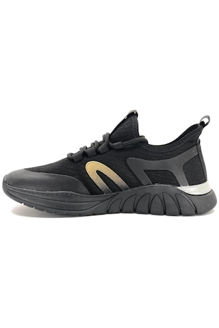Gamelu Enjin Memory Taban Sneakers Erkek Spor Ayakkabı Siyah