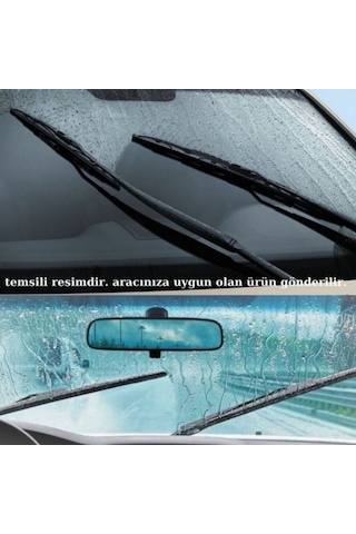 Fiat Scudo 506 2022 2023 2024 Uyumlu Ön Cam Silecek Süpürgesi Takımı 650/480mm Silbak Sb2619d
