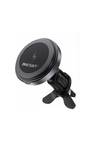 Onesam F48 15w Magsafe Kablosuz Şarjlı Araç Telefon Tutucu 1 Adet