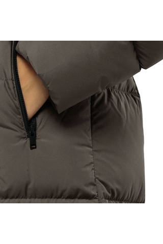 Jack Wolfskin Frozen Lake Coat W Kahve Kahve