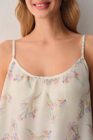 Suwen Aurel Atlet Şort Pijama Takımı Sh26507667338 Ekru