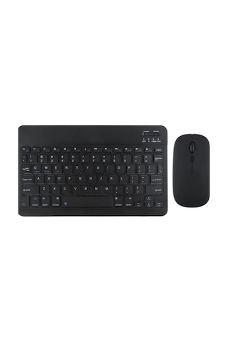 Apple İpad Pro 12.9 2022 M2 Uyumlu Kablosuz Bluetooth Klavye+mouse Set Diğer
