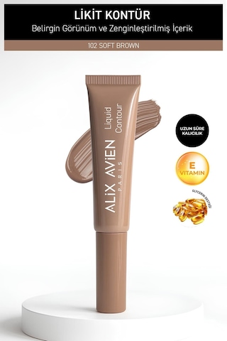 Alix Avien E Vitaminli Nemlendiren Kremsi Likit Kontür 102 Soft Brown