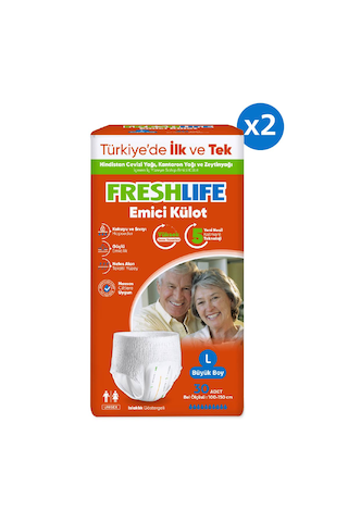 Freshlife Emici Külot Hasta Bezi L 2 x 30'lu