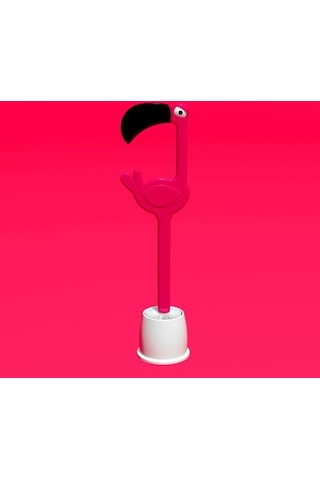 Dhink Tuvalet Fırçası Flamingo