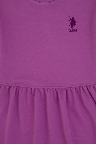 U.s. Polo Assn. Kız Çocuk Menekşe Elbise Örme 50306259-vr037 Menekse Mor