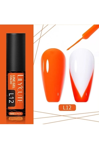 Lily Cute Nail Art Çizim Ojesi Uv Gel 53335-12
