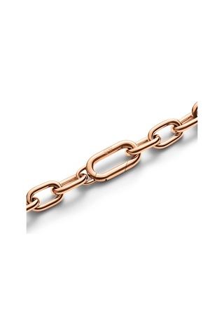 Crystal Link Bracelet Rose Gold Rose Gold