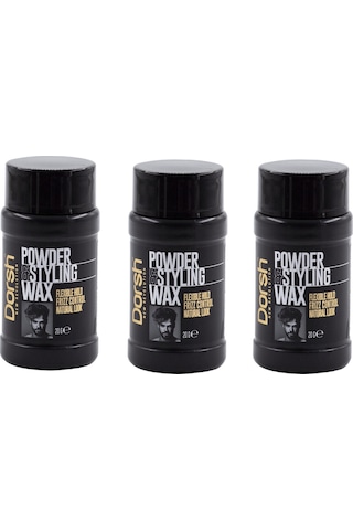 Dorsh Saç Şekillendirici Pudra Wax 20 Gr Styling 3 Adet