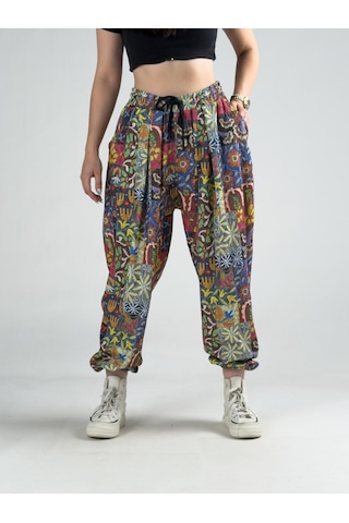 Cocopelli Nakış Desenli Kadın Jogger Pantolon Coc3209 Cocopelli Nakış Desenli Kadın Jogger Pantolon Coc3209