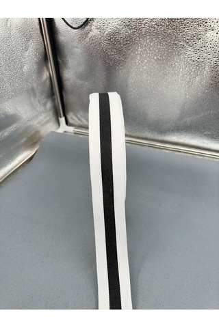 Paşateks 4 Cm Grogren Şerit -5 Metre-beyaz