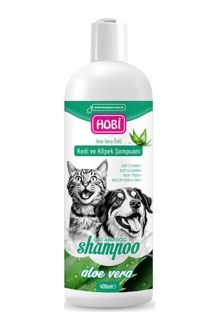 Hobi Aloe Vera Özlü Kedi Köpek Şampuanı 400 ML