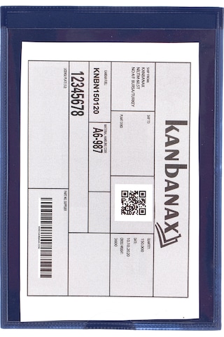 50'li Paket - Arkası Yapışkanlı Kasa Cebi 110x90 Mm