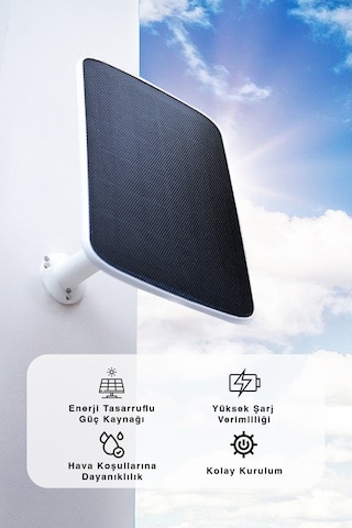 Cs-cmt-d Güneş Enerjili Solar Panel Bc1c, Cb3 Ve Hb8 Uyumlu, Ip65 Su Geçirmez, Esnek Kurulumlu, 4 Metre Kablo Dahil Cs-cmt-d Güneş Enerjili Solar Panel Bc1c, Cb3 Ve Hb8 Uyumlu, Ip65 Su Geçirmez, Esnek Kurulumlu, 4 Metre Kablo Dahil