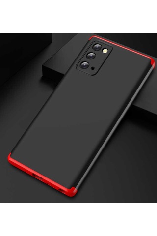 Samsung Galaxy Uyumlu Note 20 Kılıf Zore Ays Kapak-Siyah