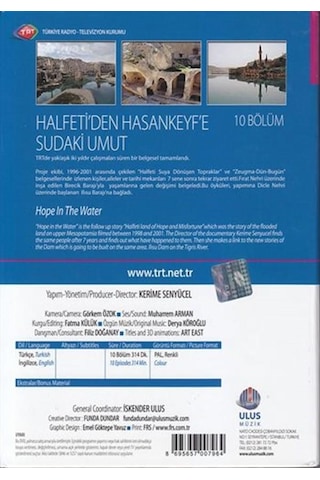 Halfetiden Hasankeyfe Sudaki Umut Trt 78 - 3 Dvd