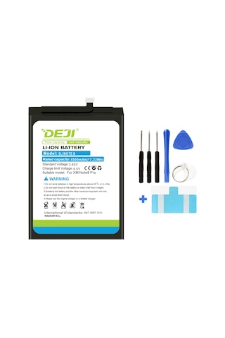 Xiaomi Redmi Note 8 Pro BM4J Batarya Mucize Batarya Deji