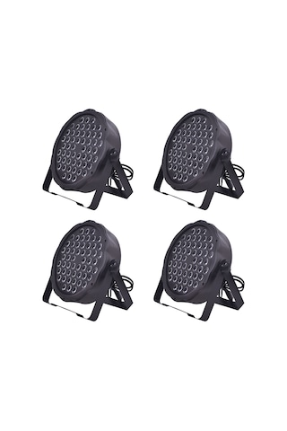 Dj Pro Par541 54x3 Watt Full Renkli Flat Led Par 4lü Hazır Paket Dj Pro Par541 54x3 Watt Full Renkli Flat Led Par 4lü Hazır Paket