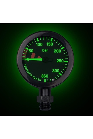 Kraken Gösterge Basınç Ölçer Kapsül Tech 63mm. Pvd Nickel