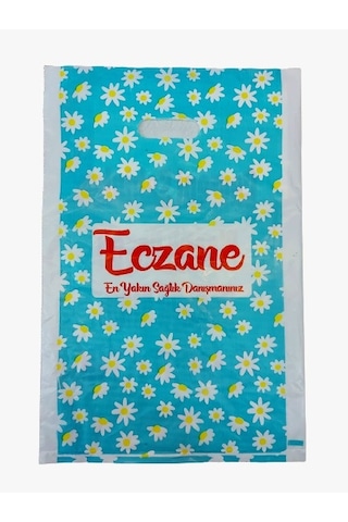 Eczane Poşeti Bio Büyük El Geçme 100 Adet 28 x 40 CM