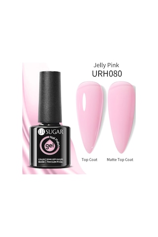 UR SUGAR FRENCH PEMBESİ KALICI OJE 7 ML URH080 JELLY PINK