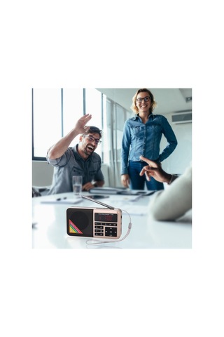 Springsun Y-509 Modeli Fm Radyo: Led Fenerli, Mp3 Çalar, 1500mah Şarj Edilebilir Pil Ve Usb Kablosu İçeren Taşınabilir Cihaz