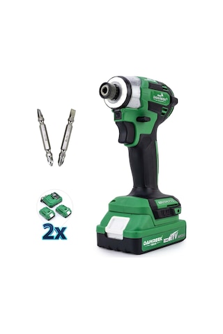 Dawreek BT0208 Akülü Torklu Vidalama Makinesi - Yeşil