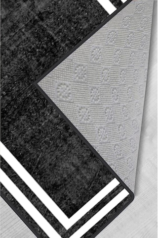 Rovigo Home Dijital Baskı Yıkanabilir Kaymaz Taban Salon Halısı RVG1563-HT574 Çok Renkli