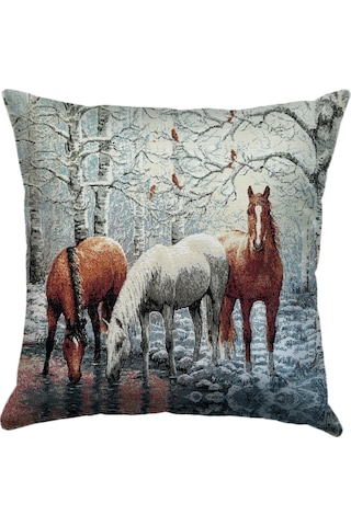 K25-Dokuma Goblen Kırlent Kılıfı