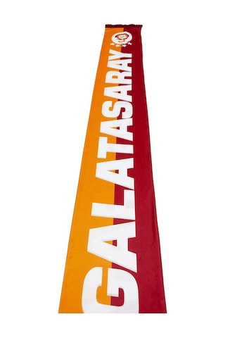Galatasaray Şal Atkı Kişiye Özel Ahşap Kutulu Kırmızı Sarı