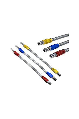 5294 Metal Esnek Gövdeli Mıknatıslı Bits Uç Tutucu Uzatma 245 Mm
