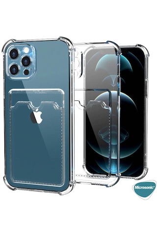 Microsonic Tecno Pova 5 Pro Card Slot Shock Kılıf Füme -