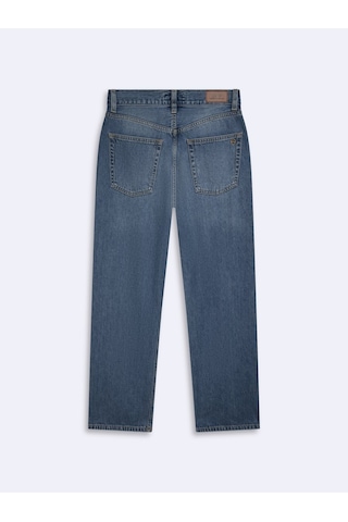 LTB Vanetta Zıp Fermuarlı Düz Paça Mid Indigo Jean Pantolon Mavi