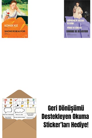 Konuk Kız + Müphemlik Ahlakı Üzerine - Pirus Ve Sineas + Okuma Sticker'ları