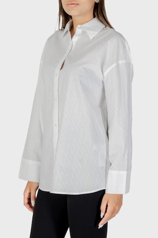 Armani Exchange Bayan Gömlek Xw001424 Af16631 U0002 Beyaz Beyaz