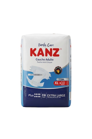 Kanz Yetişkin Hasta Bezi Xlarge / 10 Adet XL
