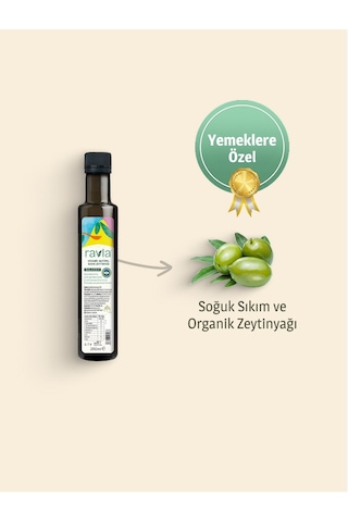 Ravla Organik Zeytinyağı 250ml Bebek Ve Çocuklara Özel Sofralık Seri