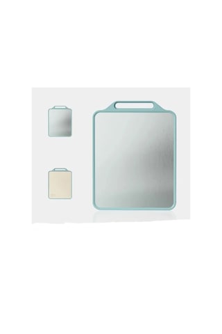 Liangmei Çift Taraflı Kesme Tahtası Paslanmaz Çelik Kesme -