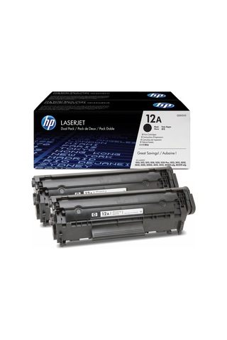 Hp 12Ad-Q2612Ad Siyah Toneri Ikili Paket