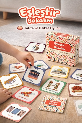 Ramazan Ayı Sticker Oyun Ve Etkinlik Seti, 4 Lü Set Çocuklar İçin Ramazan Süsleme Ve Etkinlik Seti2 Dijital Baskı